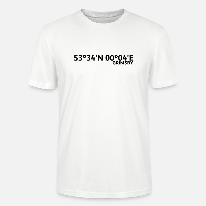Coordonnées de Grimsby - T-shirt bio CRAFTER Stanley Stella Unisexe - blanc
