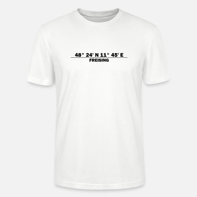 Coordonnées de Freising - T-shirt bio CRAFTER Stanley Stella Unisexe - blanc