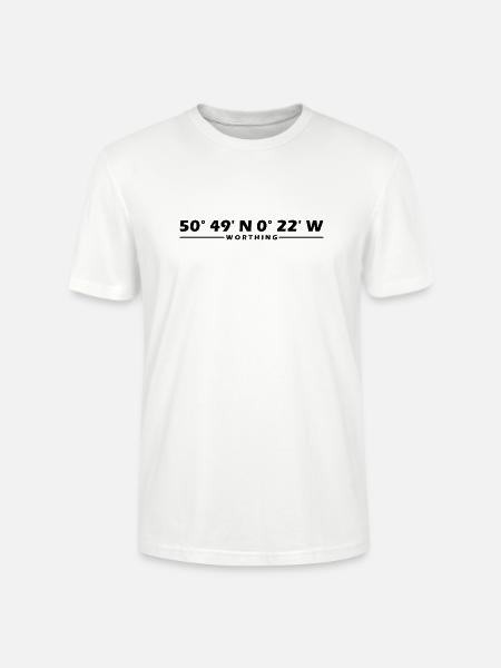 Coordonnées dignes - T-shirt bio CRAFTER Stanley Stella Unisexe - blanc