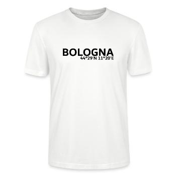 Coordonnées de Bologne - T-shirt bio CRAFTER Stanley Stella Unisexe - blanc - Devant - Alina (178cm) & Michal (187cm)