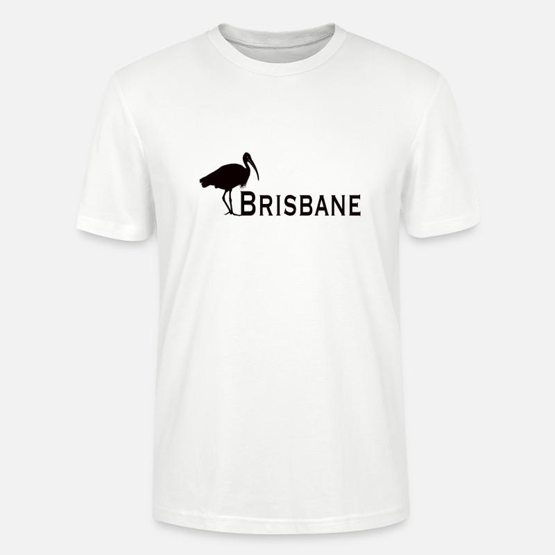 Bin Chicken Brisbane - Stanley/Stella Unisex Bio-T-Shirt CRAFTER - Weiß
