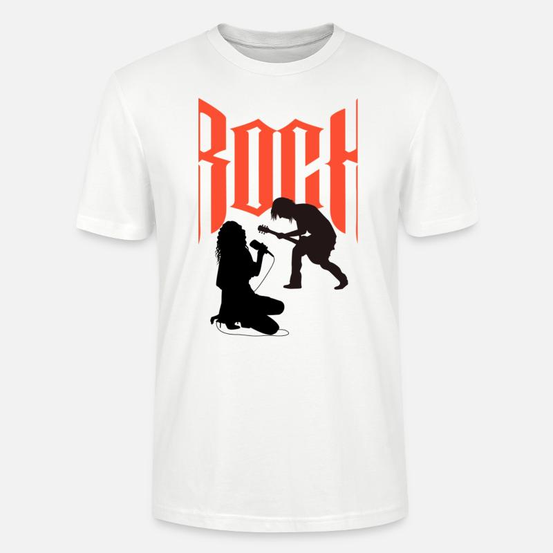 chanteuse-guitariste - T-shirt bio CRAFTER Stanley Stella Unisexe - blanc