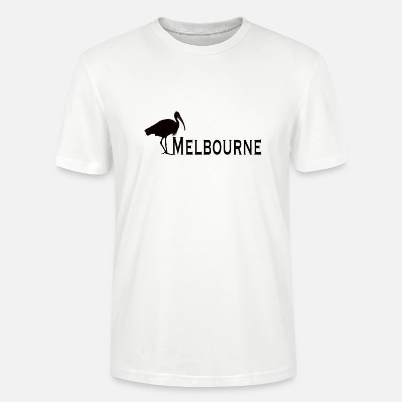 Bin Chicken Melbourne - Stanley/Stella Unisex Bio-T-Shirt CRAFTER - Weiß