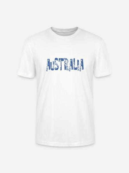 AUSTRALIA - Stanley/Stella CRAFTER Unisex Organic T-Shirt - white