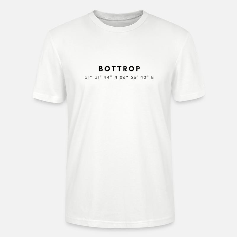 Coordonnées de Bottrop - T-shirt bio CRAFTER Stanley Stella Unisexe - blanc
