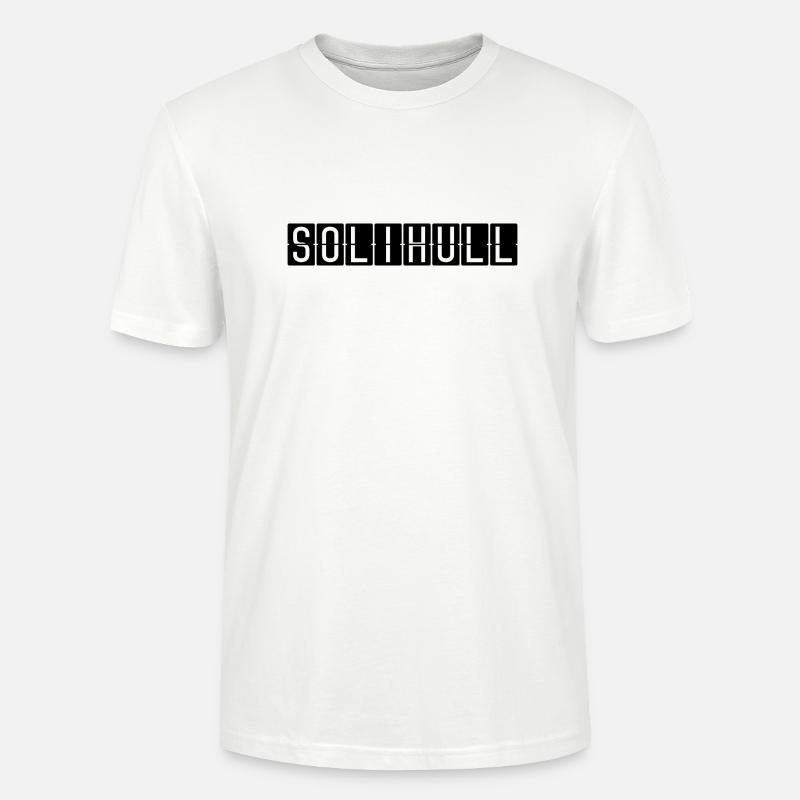 Solihull Flughafentafel - Stanley/Stella Unisex Bio-T-Shirt CRAFTER - Weiß