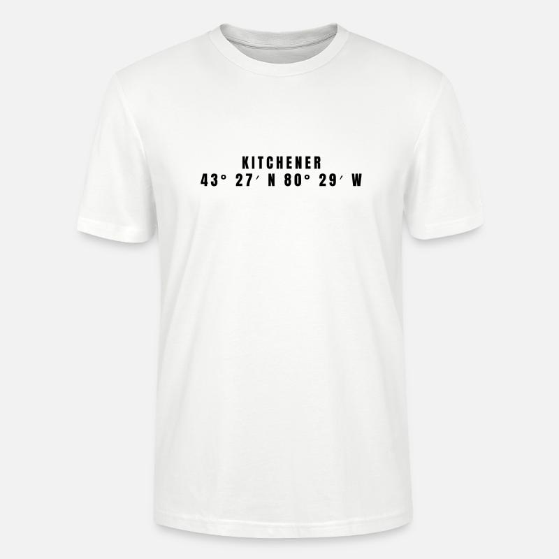 Kitchener, Canada Coordonnées - T-shirt bio CRAFTER Stanley Stella Unisexe - blanc