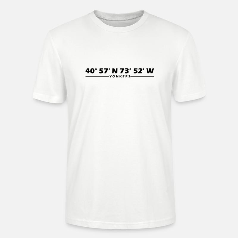 Coordonnées de Yonkers - T-shirt bio CRAFTER Stanley Stella Unisexe - blanc