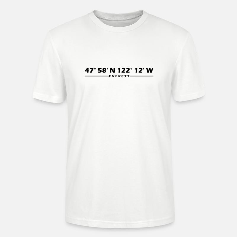 Coordonnées Everett - T-shirt bio CRAFTER Stanley Stella Unisexe - blanc