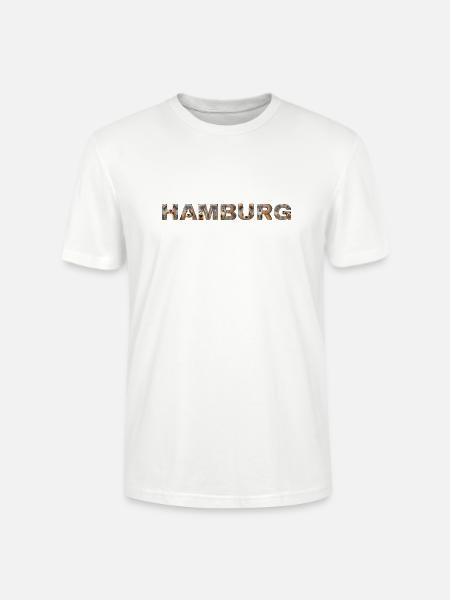 Hamburg Hund - Stanley/Stella Unisex Bio-T-Shirt CRAFTER - Weiß