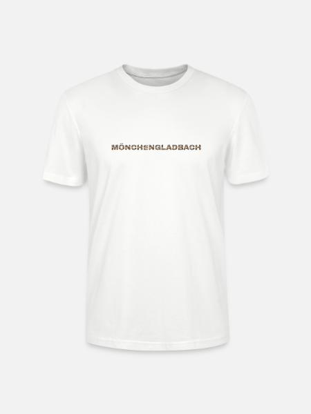 Mönchengladbach Hund - Stanley/Stella Unisex Bio-T-Shirt CRAFTER - Weiß