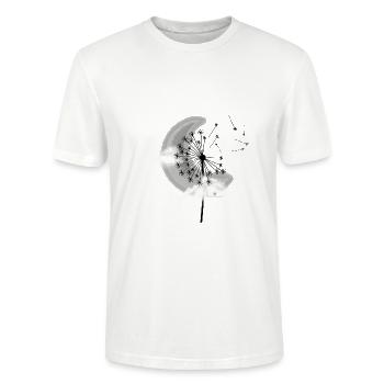 nouveau départ - T-shirt bio CRAFTER Stanley Stella Unisexe - blanc - Devant - Alina (178cm) & Michal (187cm)