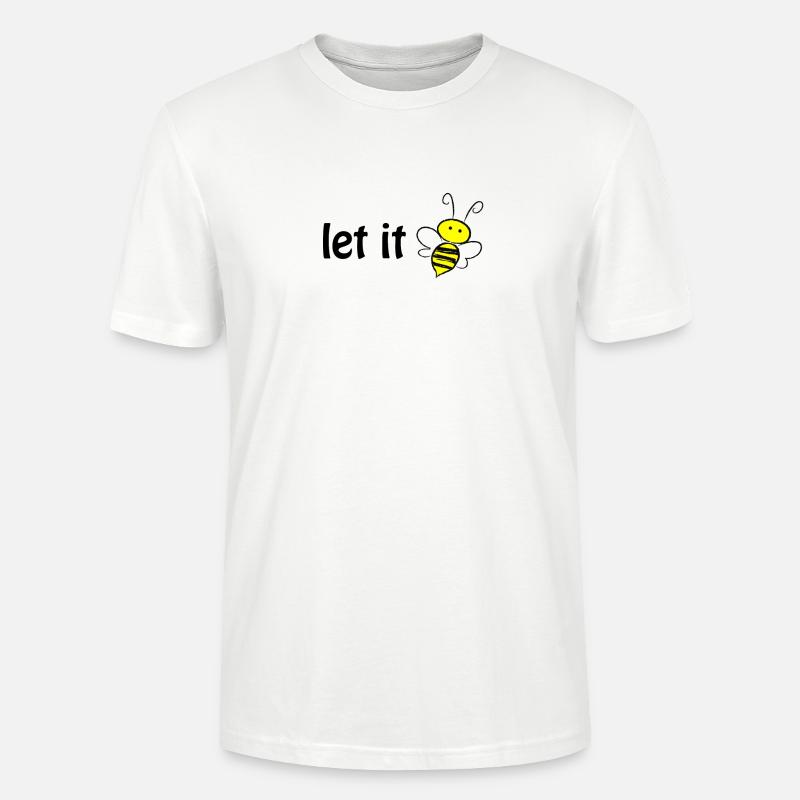 let it bee - Stanley/Stella Unisex Bio-T-Shirt CRAFTER - Weiß