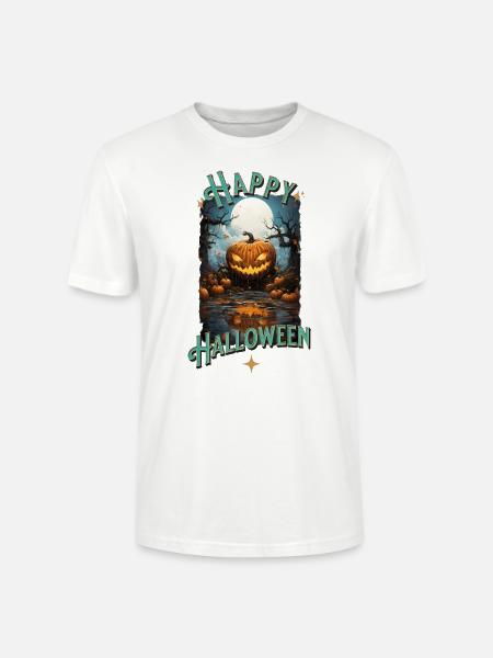 Happy Halloween - Stanley/Stella Unisex Bio-T-Shirt CRAFTER - Weiß