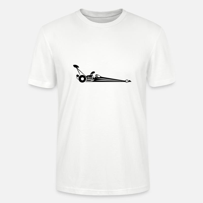 Race Dragster - Stanley/Stella Unisex Bio-T-Shirt CRAFTER - Weiß