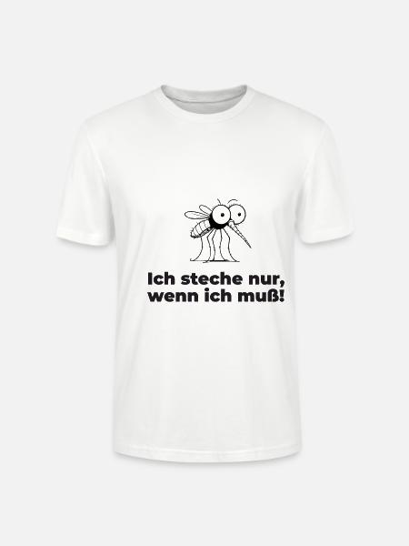 Stechmücke - Stanley/Stella Unisex Bio-T-Shirt CRAFTER - Weiß