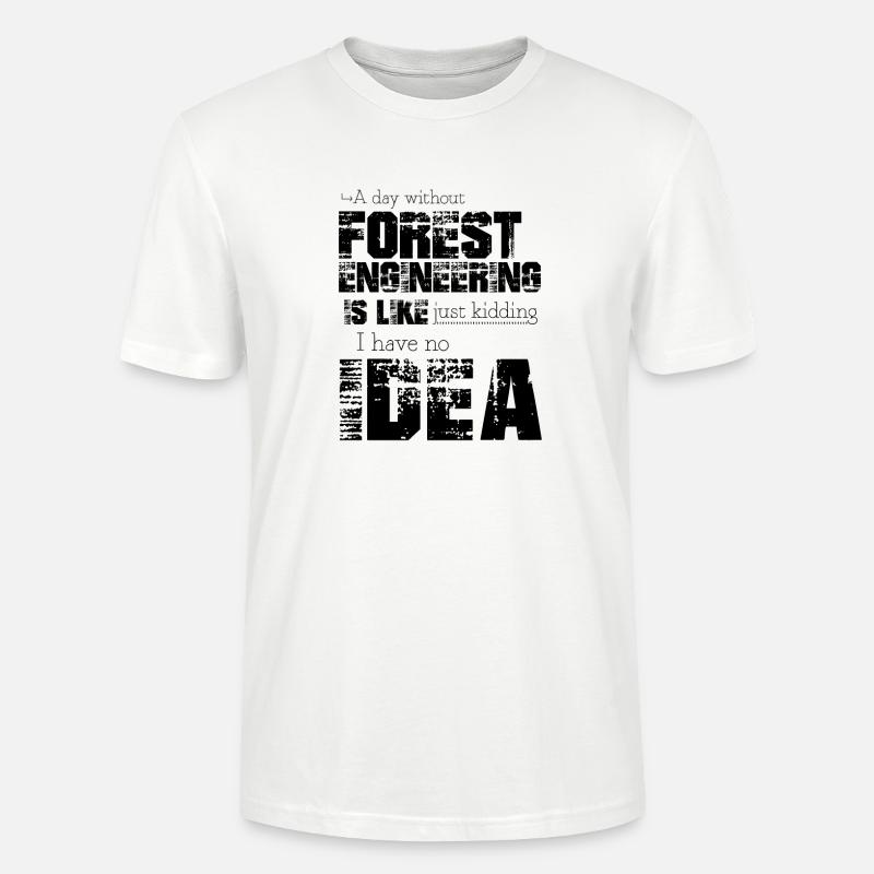 Forsttechnik - Stanley/Stella Unisex Bio-T-Shirt CRAFTER - Weiß