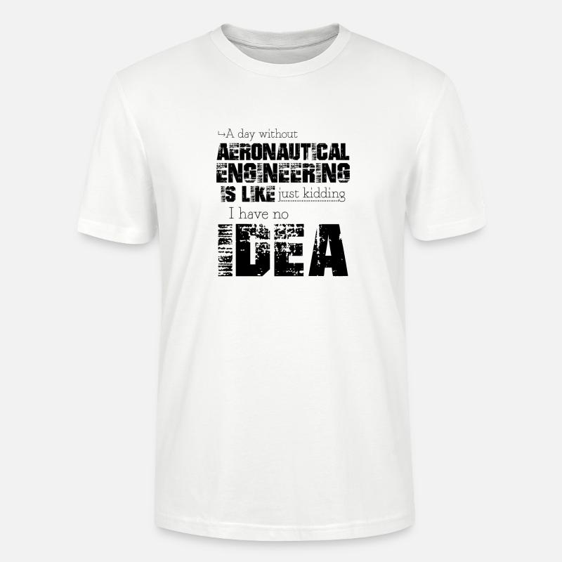 Luftfahrttechnik - Stanley/Stella Unisex Bio-T-Shirt CRAFTER - Weiß