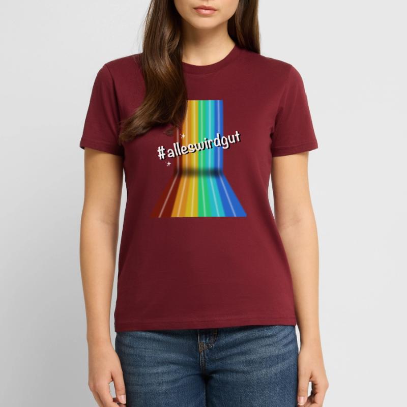 #alleswirdgut Alles wird gut Spruch Statement Stanley/Stella Unisex Bio-T-Shirt CRAFTER