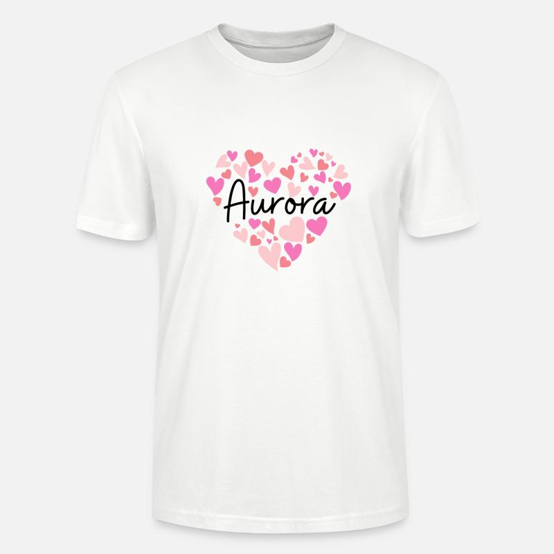 Ich liebe Aurora - Stanley/Stella Unisex Bio-T-Shirt CRAFTER - Weiß