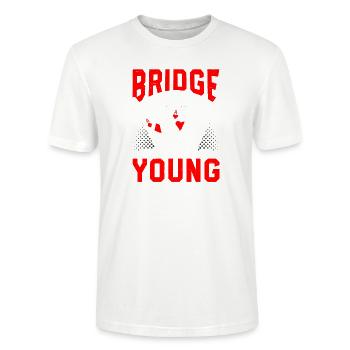 Bridge-spieler Bridge-kartenspiel-experte - Stanley/Stella Unisex Bio-T-Shirt CRAFTER - Weiß - Vorne - Alina (178cm) & Michal (187cm)