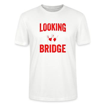 Bridge-kartenspiel-experte Sportspieler-liebhaber - Stanley/Stella Unisex Bio-T-Shirt CRAFTER - Weiß - Vorne - Alina (178cm) & Michal (187cm)