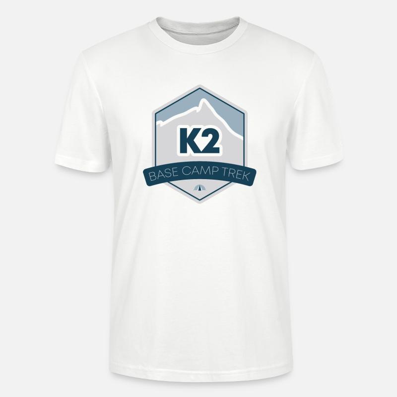 K2 Base Camp Trek - Stanley/Stella Unisex Bio-T-Shirt CRAFTER - Weiß