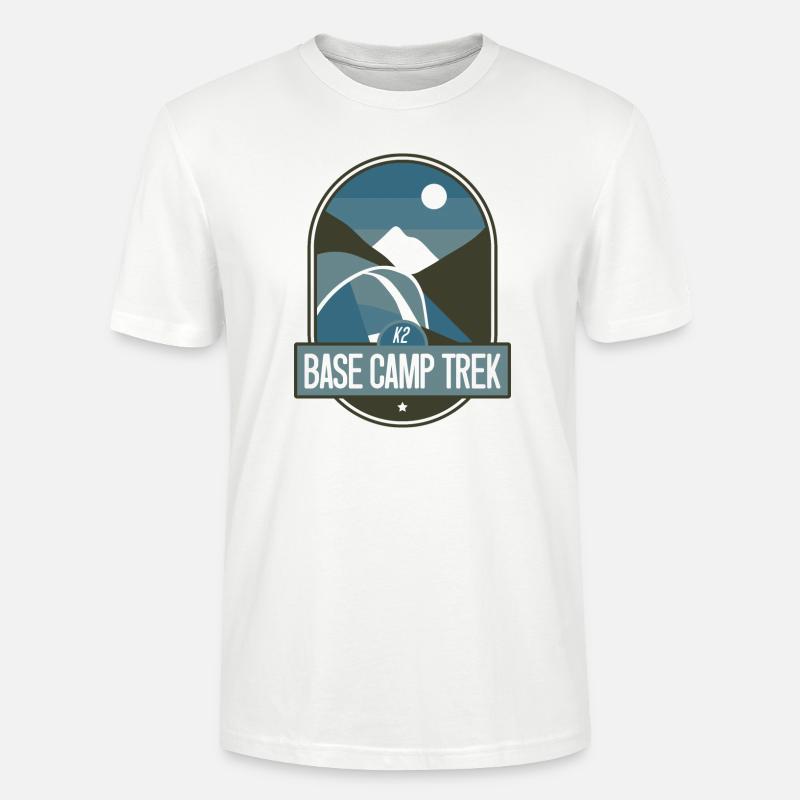 K2 Base Camp Trek - Stanley/Stella Unisex Bio-T-Shirt CRAFTER - Weiß