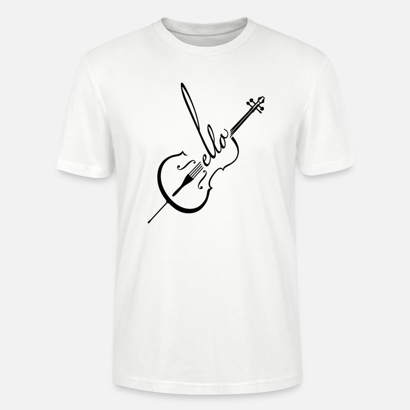 Violoncello - Stanley/Stella Unisex Bio-T-Shirt CRAFTER - Weiß