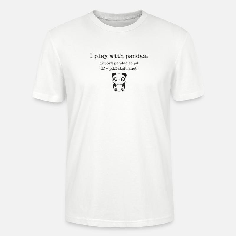 Für Data Scientists und Python-Programmierer - Stanley/Stella Unisex Bio-T-Shirt CRAFTER - Weiß