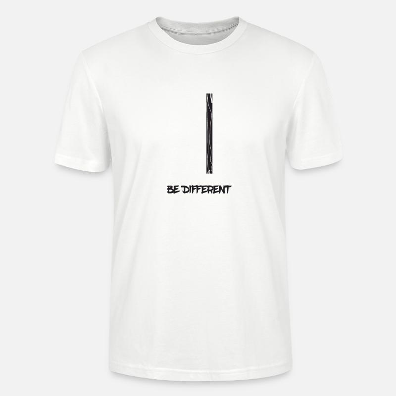 Anders sein - Stanley/Stella Unisex Bio-T-Shirt CRAFTER - Weiß