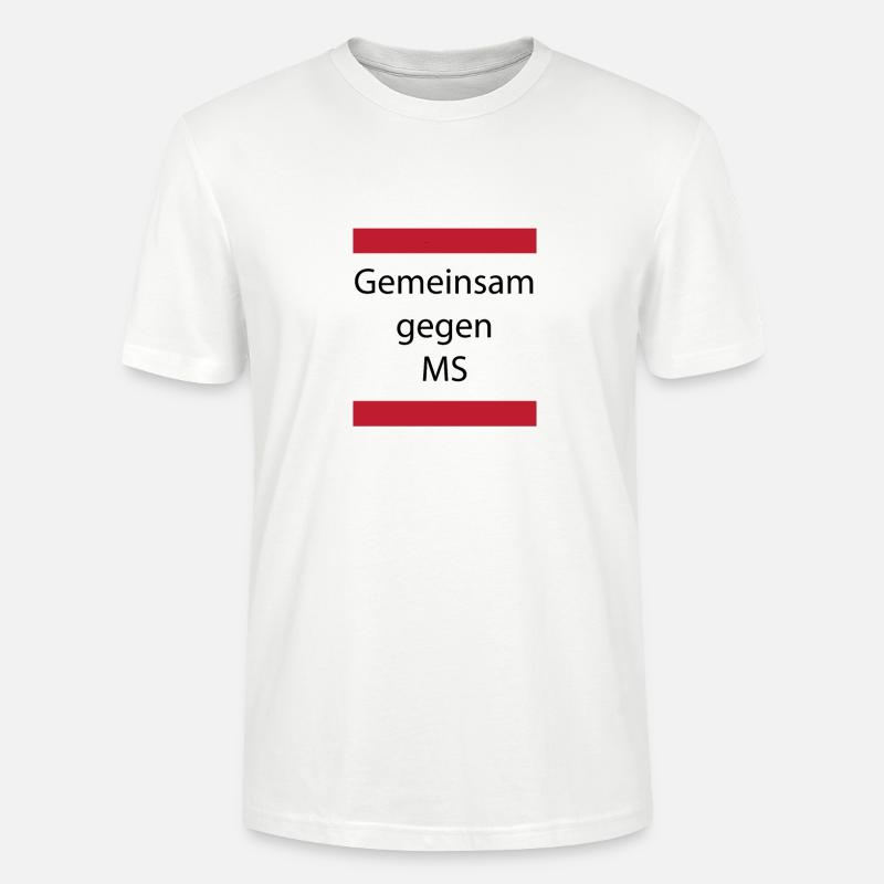 Gemeinsam gegen MS - Stanley/Stella Unisex Bio-T-Shirt CRAFTER - Weiß