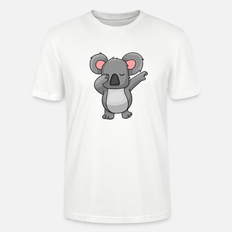 Dabbing Koala Dab Dance - Stanley/Stella Unisex Bio-T-Shirt CRAFTER - Weiß