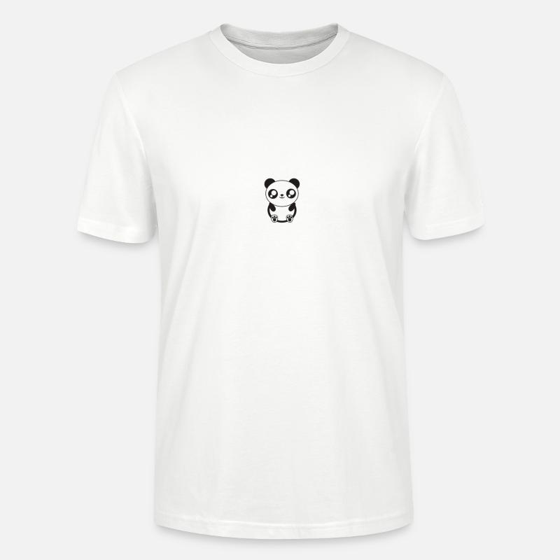 Python Programmierung spielt mit Pandas - Stanley/Stella Unisex Bio-T-Shirt CRAFTER - Weiß