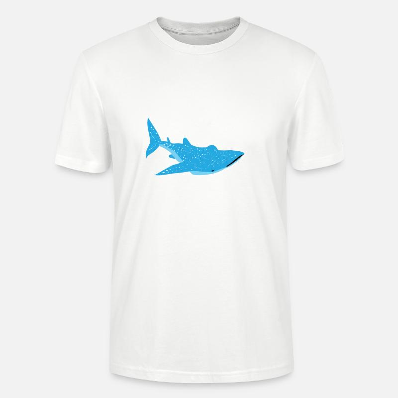 Whale Shark - T-shirt bio CRAFTER Stanley Stella Unisexe - blanc
