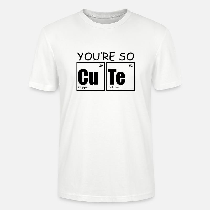 Element Tu es si mignon - T-shirt bio CRAFTER Stanley Stella Unisexe - blanc