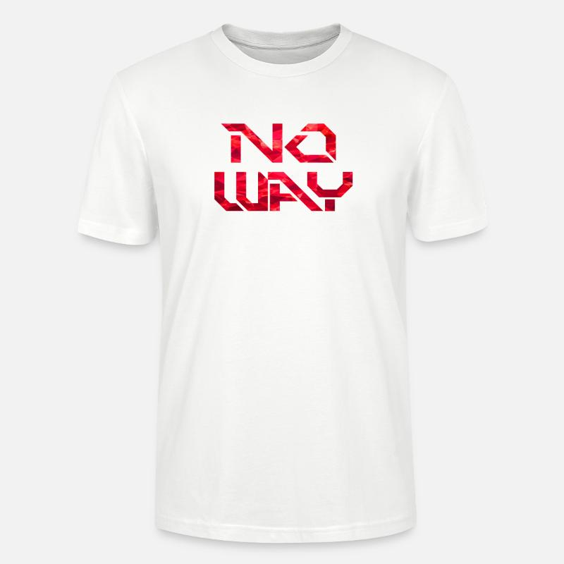 No Way - Stanley/Stella Unisex Bio-T-Shirt CRAFTER - Weiß
