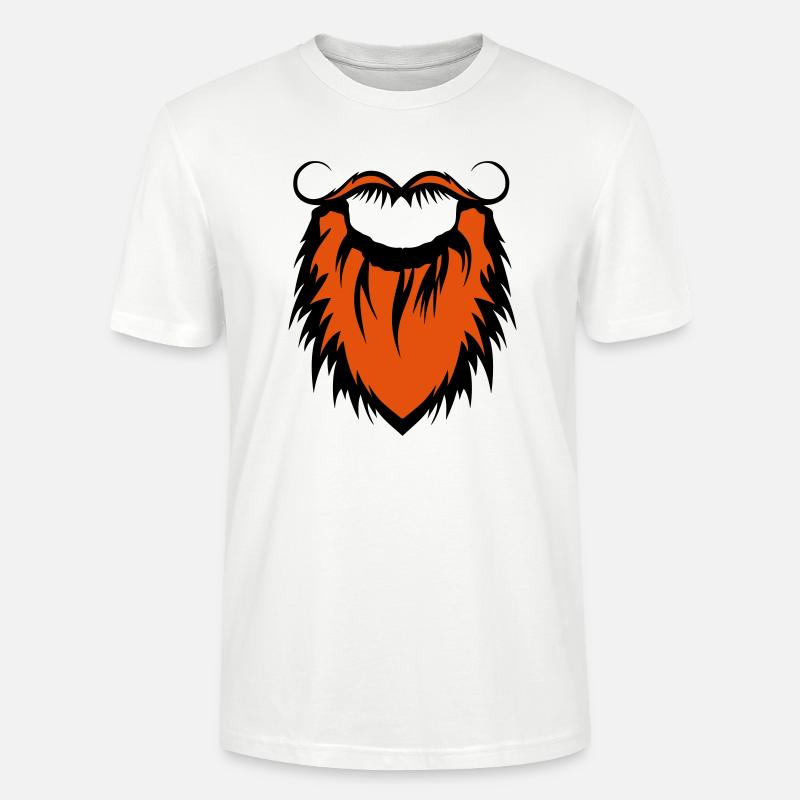 Bart und Schnurrbart 20122 - Stanley/Stella Unisex Bio-T-Shirt CRAFTER - Weiß