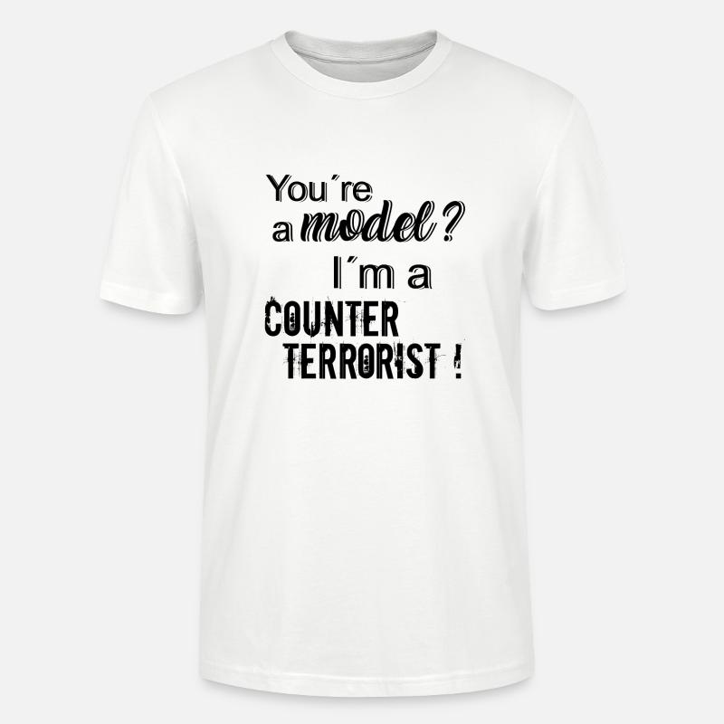 model - Stanley/Stella Unisex Bio-T-Shirt CRAFTER - Weiß