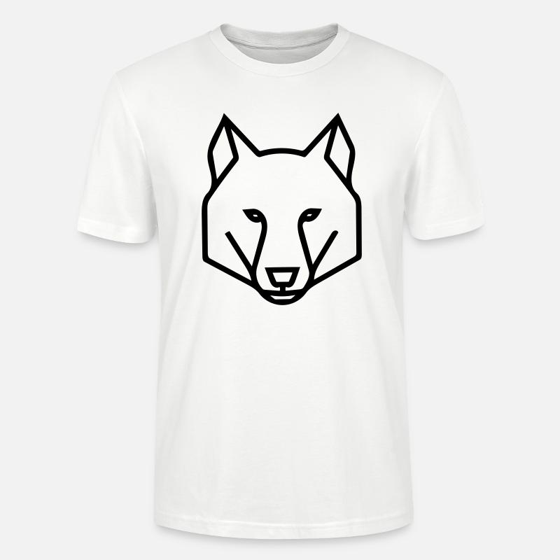 Wolf - Stanley/Stella Unisex Bio-T-Shirt CRAFTER - Weiß