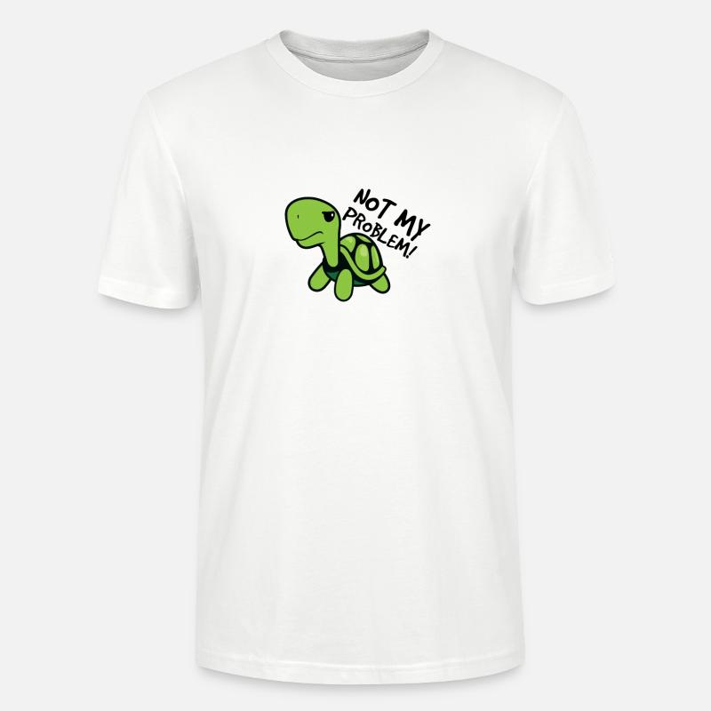 Nicht mein Problem - Stanley/Stella Unisex Bio-T-Shirt CRAFTER - Weiß