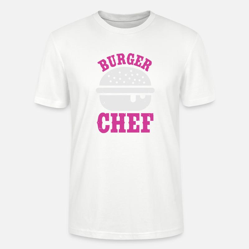 Burger Chef - Stanley/Stella Unisex Bio-T-Shirt CRAFTER - Weiß