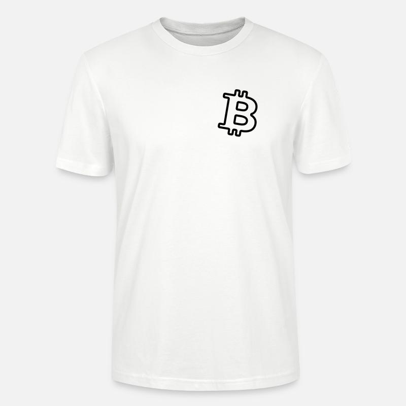bitcoin - Stanley/Stella Unisex Bio-T-Shirt CRAFTER - Weiß