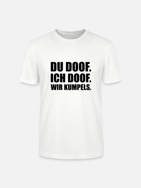 freunde fuer ewig - Stanley/Stella Unisex Bio-T-Shirt CRAFTER - Weiß