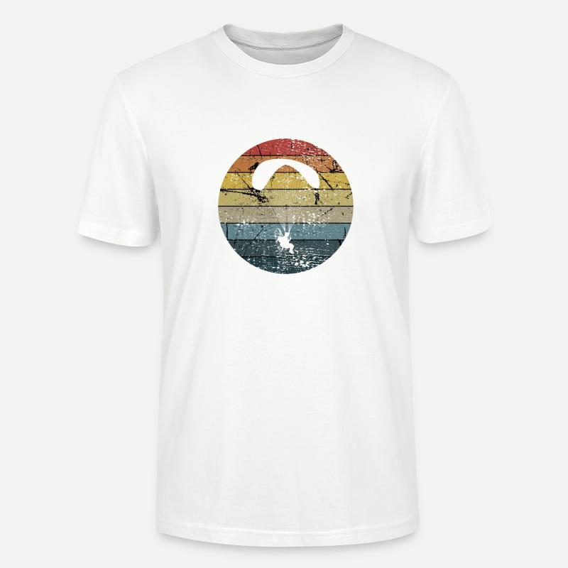 Paramoteur Paramoteur - T-shirt bio CRAFTER Stanley Stella Unisexe - blanc