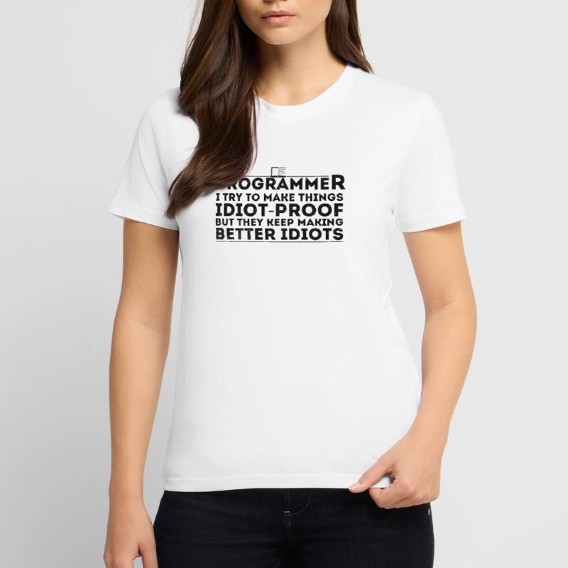 Funny Programmer Humor Computer Coder Programming Stanley/Stella CRAFTER Unisex Organic T-Shirt