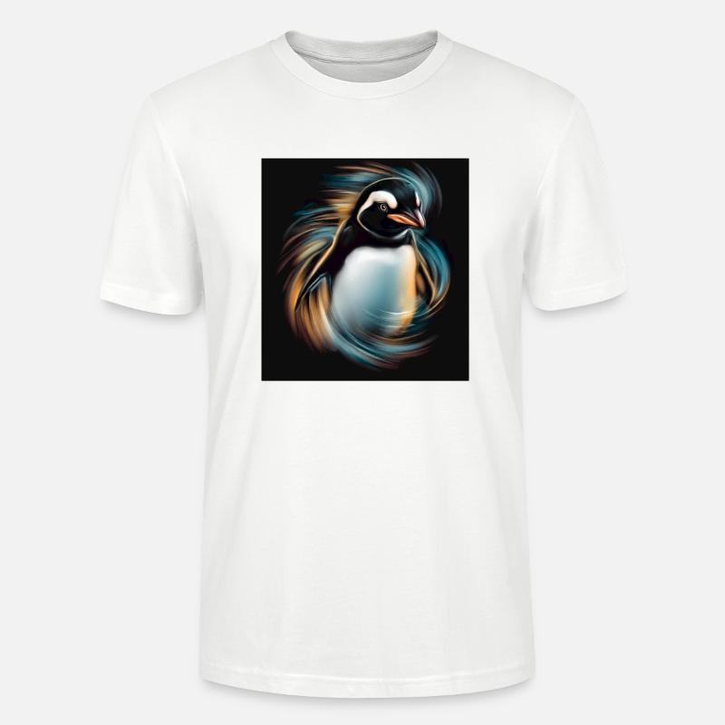 PINGUIN - Stanley/Stella Unisex Bio-T-Shirt CRAFTER - Weiß