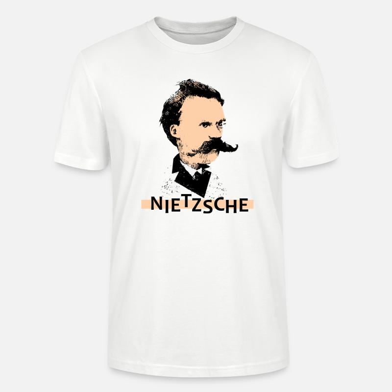 Nietzsche - Stanley/Stella CRAFTER Unisex Organic T-Shirt - white