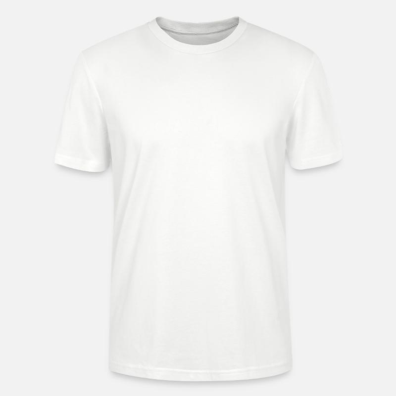 Step Daddy Material - Stanley/Stella Unisex Bio-T-Shirt CRAFTER - Weiß