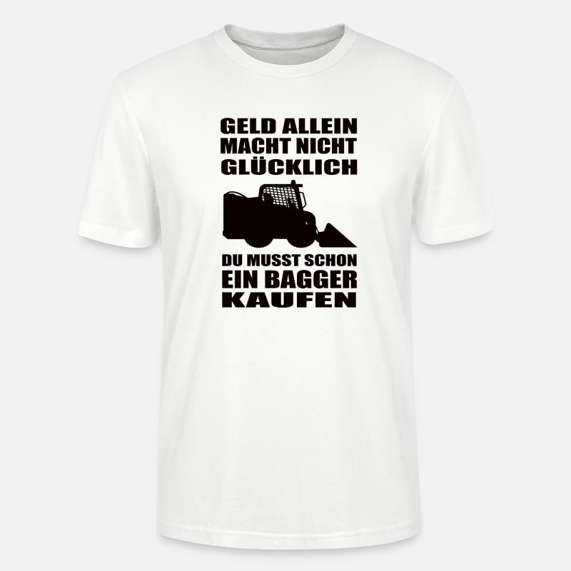Landschaftsbauer - Stanley/Stella Unisex Bio-T-Shirt CRAFTER - Weiß
